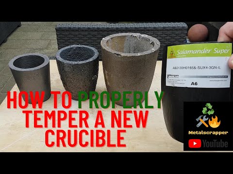 Talking about crucibles - How to properly temper a crucible?