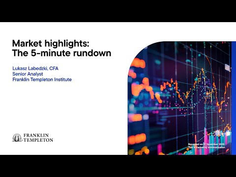 Global Investment Trends for 2026 | Market highlights