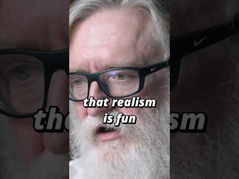 Gabe Newell on Realism