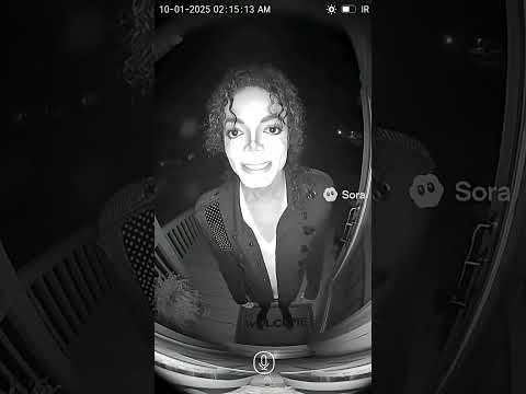 Michael Jackson at your front door