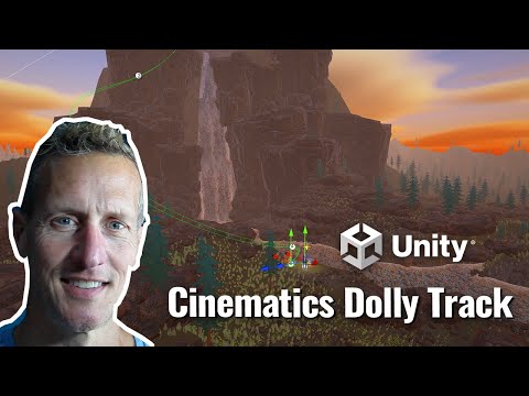 Cinematics using Unity Cinemachine Dolly Track Camera