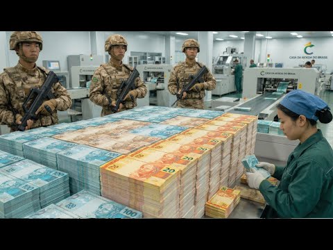 Inside Brazil’s Money Factory: How the Real Is Designed for the Visually Impaired (Full Process)