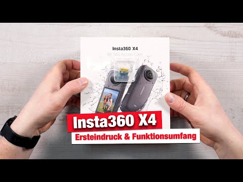 Insta360 X4 - 360° Action-Kamera  ENDLICH MIT 8K AUFLÖSUNG / Ersteindruck & Funktionen / Teil 1