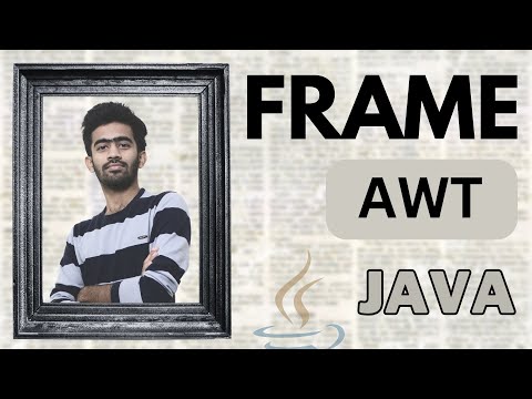 Creating Frame in AWT - Java | AWT : Ep - 2 | Tamil | code io