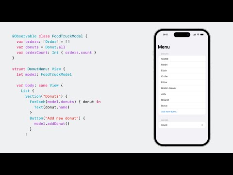 WWDC23: Discover Observation in SwiftUI | Apple