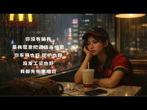 《你没有骗我》｜原创苦情歌｜动态歌词 Lyric Video