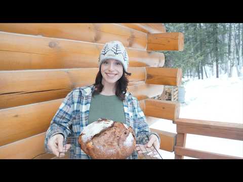 Alaska Homestead Kitchen Ep.1 | Sourdough Chocolate & Cherry Loaf
