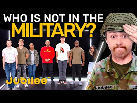 6 Military Personnel vs 1 Fake | Odd One Out