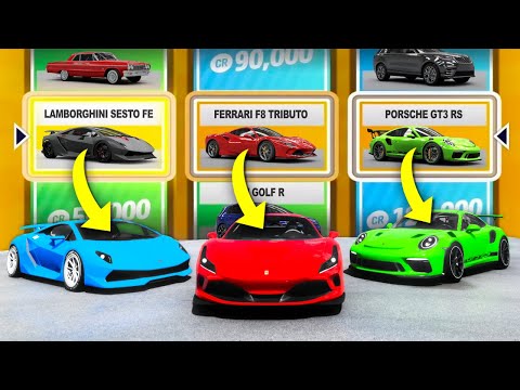 Forza, but you drive what you SPIN