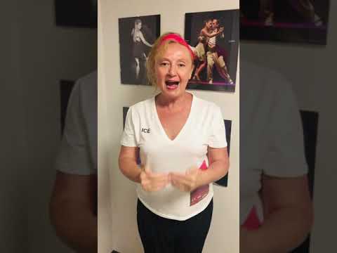 Tango technique. Щиколотка - основа устойчивости.