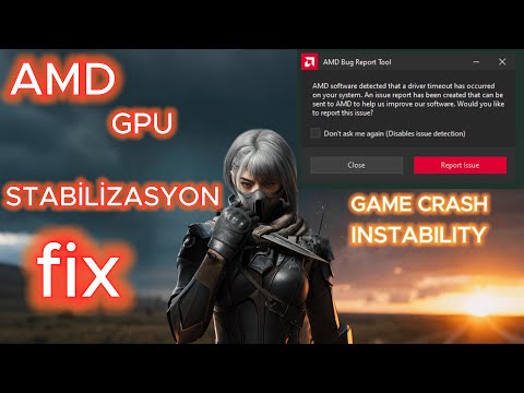 AMD Ekran kartlarındaki strabilizasyon ve oyundan atma sorunu çözümü (Açıklamayı Oku)