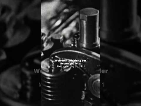 Motor- ersetzt Muskelkraft: Motorisierung der DGzRS-Flotte ab 1911 #History 160 Jahre #Seenotretter