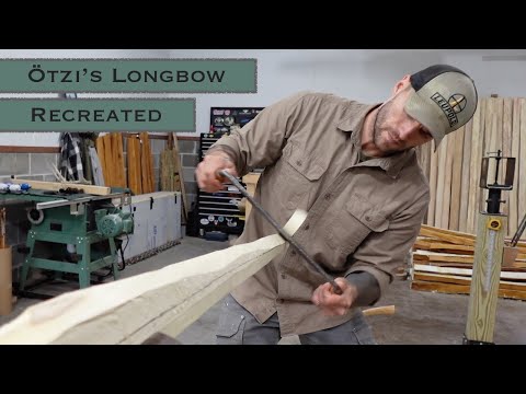 Making Otzi the Iceman's Bow w/ Modern Tools