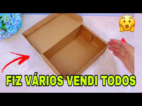 BEAUTIFUL IDEA WITH SHOE BOXES, TRANSFORM THEM INTO CREATIVE ORGANIZERS #viral #share #diy