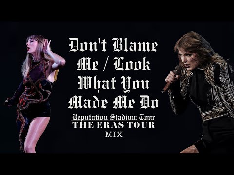 Taylor Swift - Don't Blame Me/Look What You Made Me Do (TS/Reputation Stadium Tour/Eras Tour Mix)