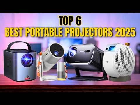 Top 6 Best Portable Projectors 2025 | Mini Home Theater Picks For Gaming, Movies & Travel