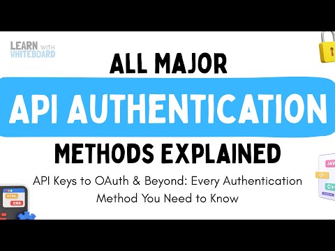 All Major API Authentication Methods Explained | API Security 101