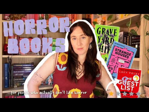 horror book recommendations for people who don’t like horror - when you want spooky, not scary