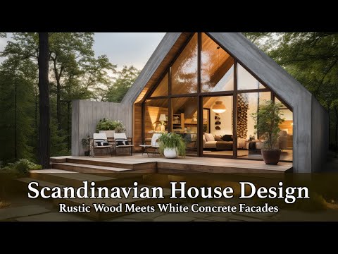 Mastering Harmony of Scandinavian House Design: Wood & Concrete Fusion Techniques