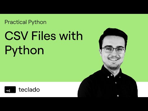 CSV Files with Python — Reading and Writing