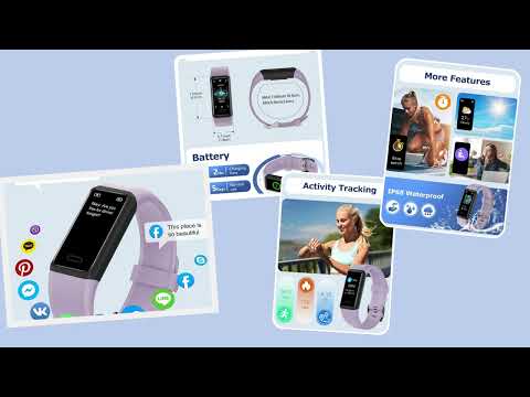 Fitness Tracker Review | Stylish Pink Health Watch Tested