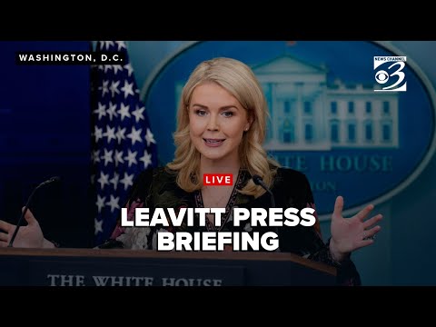LIVE: White House press briefing with Karoline Leavitt