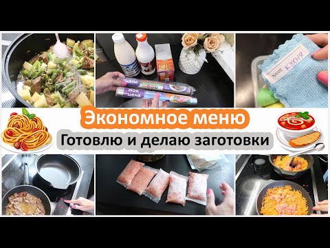 Экономное меню. Много готовлю и заготавливаю. Марафон экономии