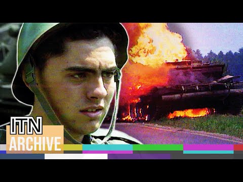 Slovenian War of Independence | Combat Footage Captures Yugoslav Wars Up Close (1991-1992)