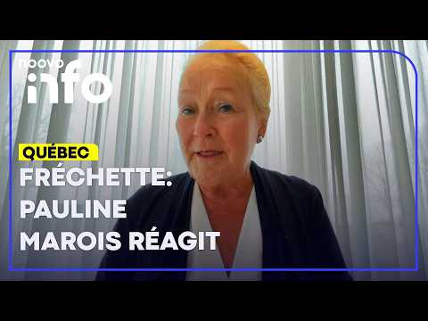 Christine Fréchette 33e première ministre: Pauline Marois réagit