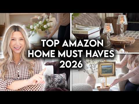 NEW AMAZON HOME DECOR + ORGANIZATION MUST HAVES | DECOR TIPS