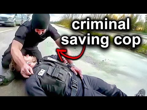 When Cops SAVED By Unexpected People