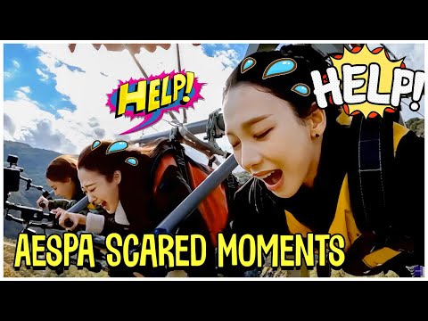 Aespa Scared Moments