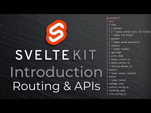 SvelteKit Introduction Course | Routes, Groups & API Endpoints | Basic Lesson for Beginners