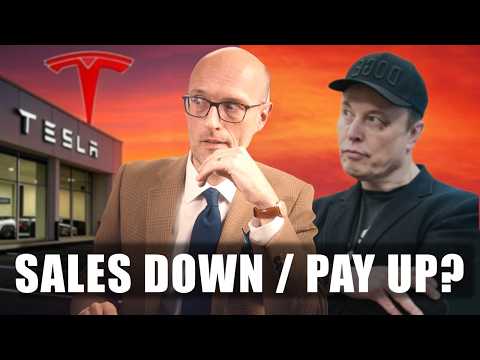 Sales Down, Pay Up: Inside Tesla’s Strange New Reality!