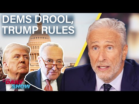 Jon Stewart Knocks Dems' Lack of Vision In Countering The Trump Agenda | The Daily Show