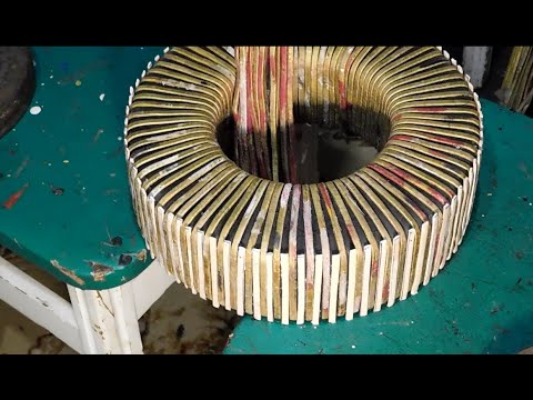 Как намотать тороидальный трансформатор Первичка алюминиевой шиной Наступаю на грабли