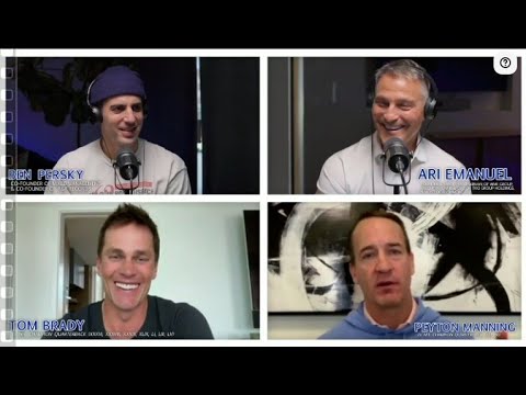 Tom Brady Peyton Manning name their Mt Rushmore Receivers