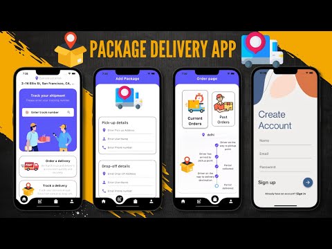 📦📱 Package Delivery App in Flutter x Firebase | Clean Architecture, State Management