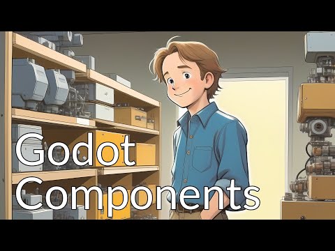 Godot Components - how to structure a game into manageable parts (Beginner/Intermediate)