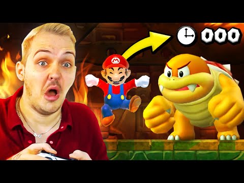 Godless TIME PRESSURE in KAIZO Mario Bros U!