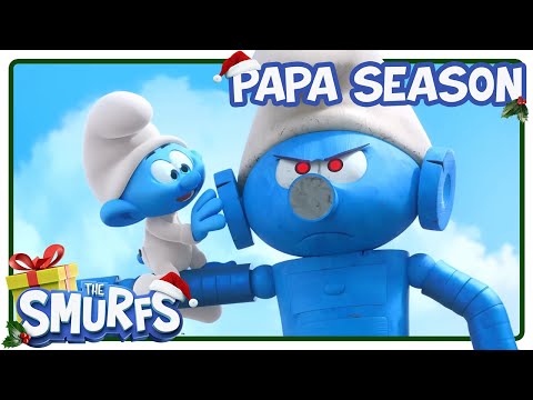 Robot Diaper Daddy 🧷🤖 • Smurfs • The Smurfs 3D • Papa Season 🎁