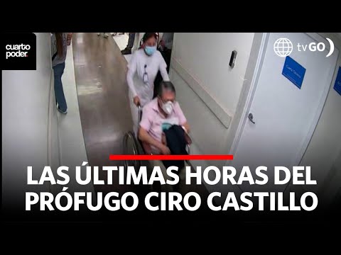 Ciro Castillo escaped from clinic before the operation against him | Fourth Estate | Peru