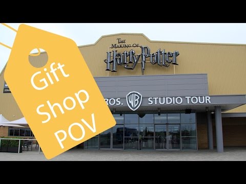 Harry Potter Studio Tour London Gift Shop POV