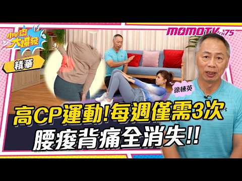 高CP運動!每週僅需3次 腰痠背痛全消失!! ft. 徐棟英 【 小宇宙大爆發 】
