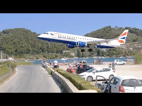 Plane Touches Down Too Short