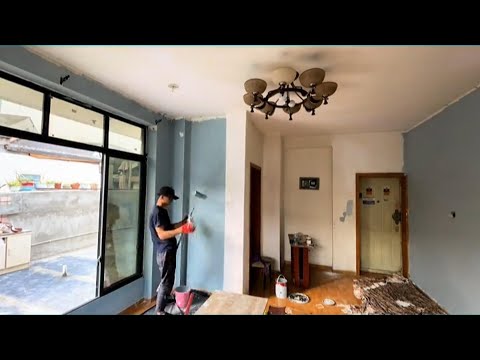 The man spent $2000 renovating his house and balcony Is worth?He lives with his cat The rent is $300