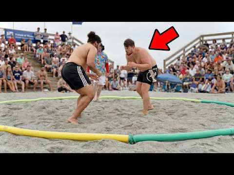 This Beach Wrestling Tournament WRECKED me