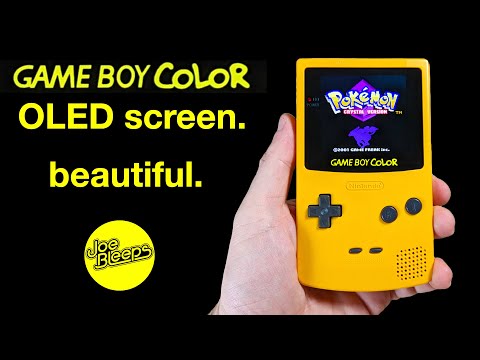 Game Boy Color OLED Screen Full Tutorial