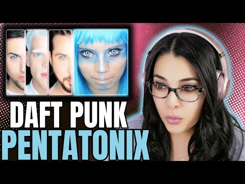Pentatonix – Daft Punk Reaction 🎧 I Was NOT Ready for That Mashup Magic!