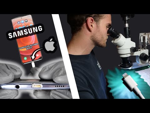 Apple Lightning Port on a SAMSUNG?! It's real.